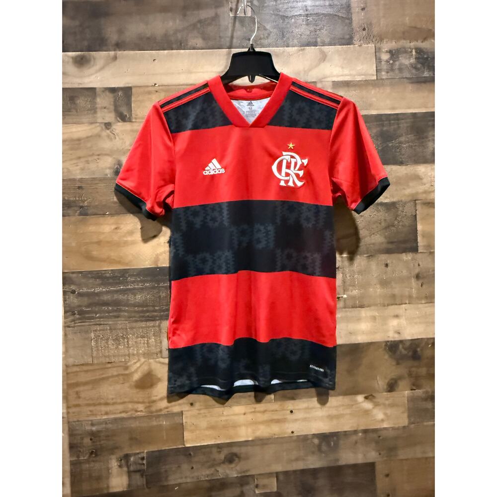 Adidas- Red/Black- Flamengo Jersey-Size M